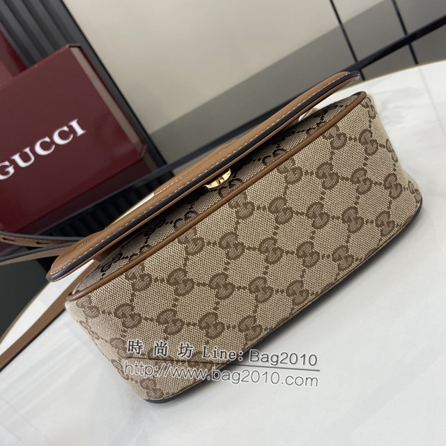 Gucci專櫃古馳最新款Blondie系列迷你肩背包斜挎女包 jh2146型號：815700